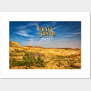 Utah State Route 12 Scenic Drive Posters and Art